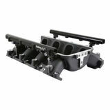 Loram Manifold Base &Port Inject Fuelrail-Gm Gen V Lt-Front-Feed-Black-300-713BK