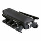 Lo-Ram Manifold Kit &Port Inject Fuel Rails-Gm Gen V Lt Top-Feed-Black-300-718BK
