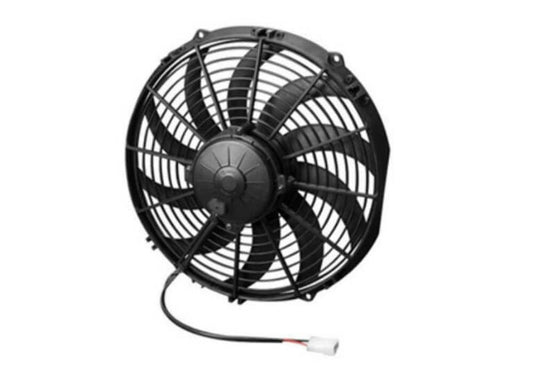 SPAL 12 High Performance Electric Cooling Fan 1381cfm Curved Pusher