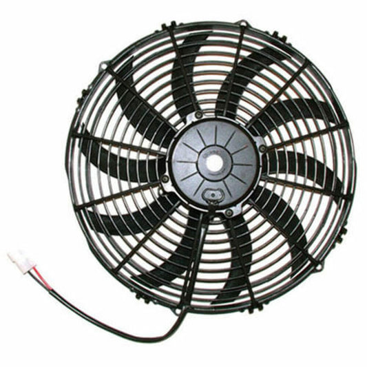 Spal Cooling Fan 30102044; High Performance Curved Blade 13 Single Electric