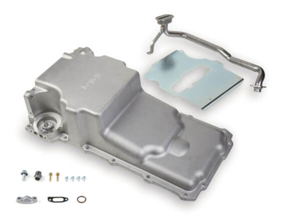 Holley 302-2 GM LS Retro-Fit Gen 1 F-Body Oil Pan- Additional Front Clearance