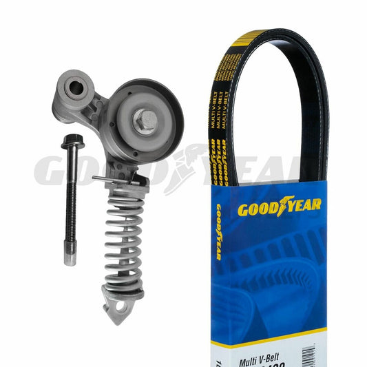 Fits Chevy Trax 2013-2018 Serpentine Belt Drive Component Kit Goodyear 3194