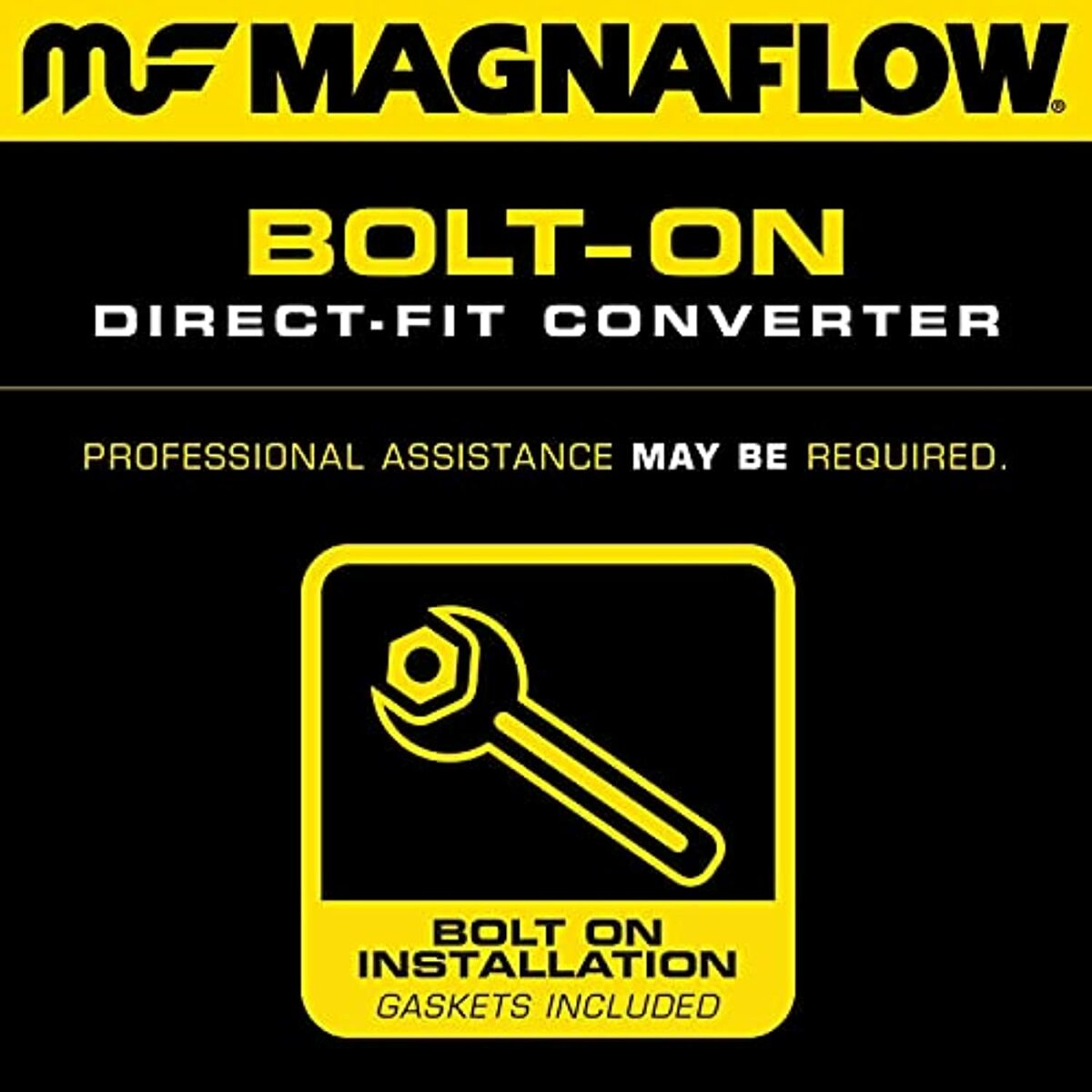 1988-90 Cadillac Commercial Chassis DirectFit Converter 3322223 Magnaflow