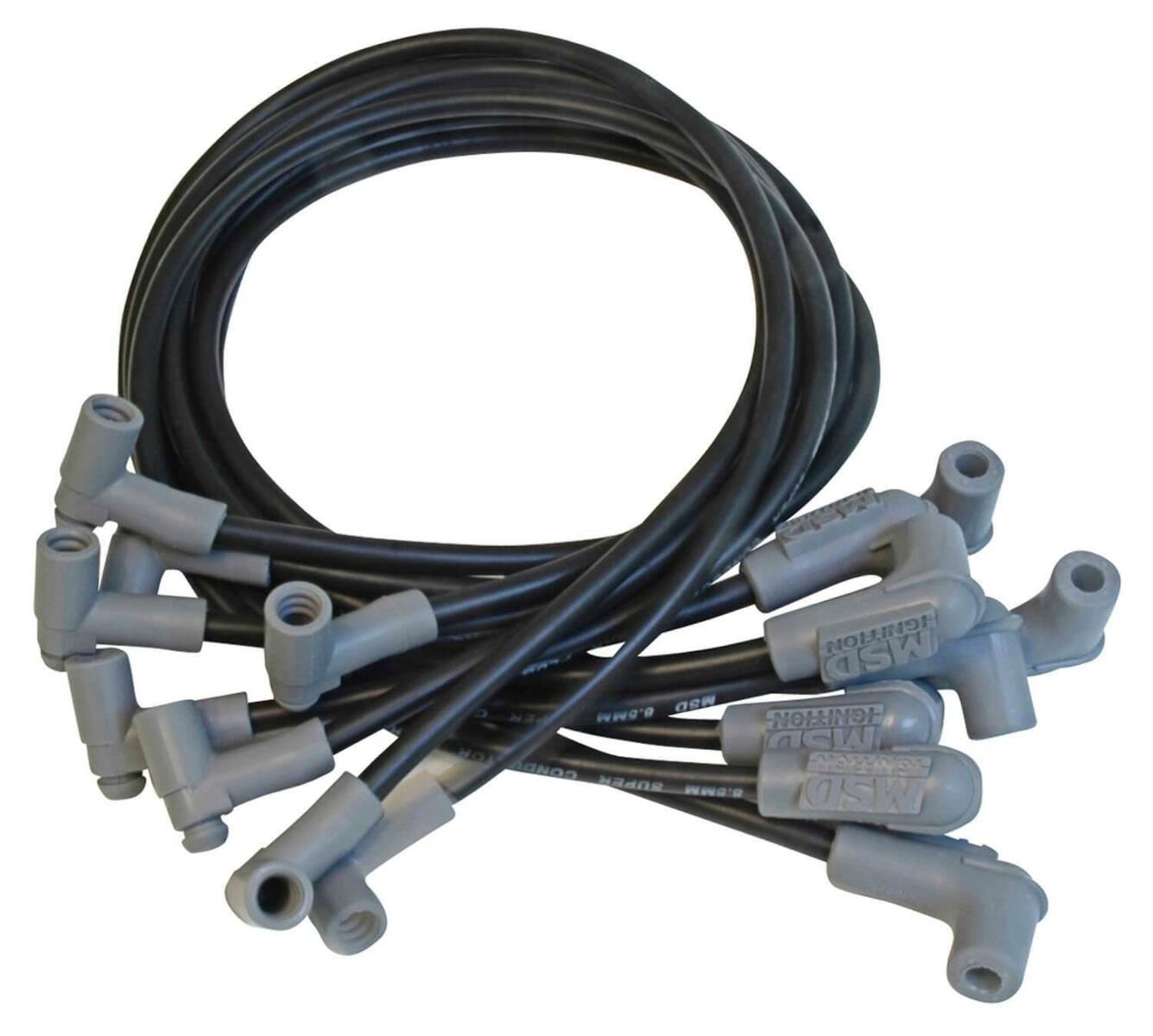 Wire Set, SC Blk, BB Chevy for use with HEI Tower Cap - 35603
