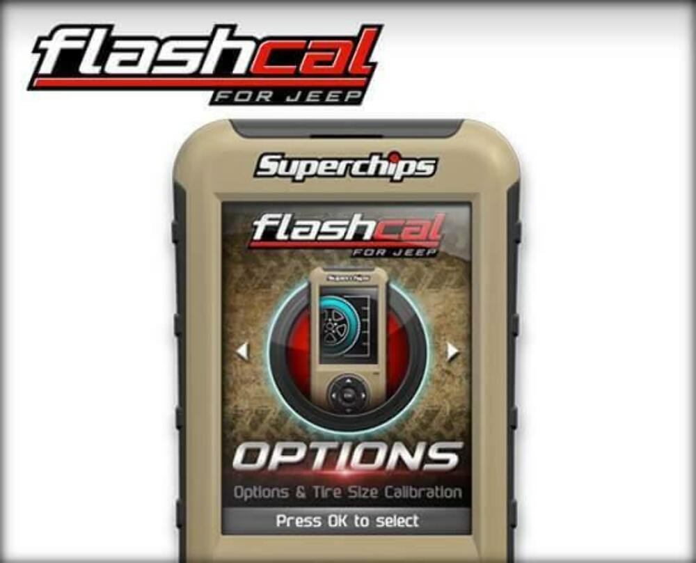 Superchips Flashcal OPEN BOX F5 Programmer 3571 07-18 Jeep Wrangler JK