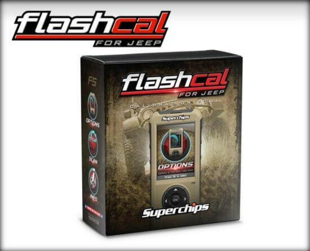 Superchips Flashcal OPEN BOX F5 Programmer 3571 07-18 Jeep Wrangler JK
