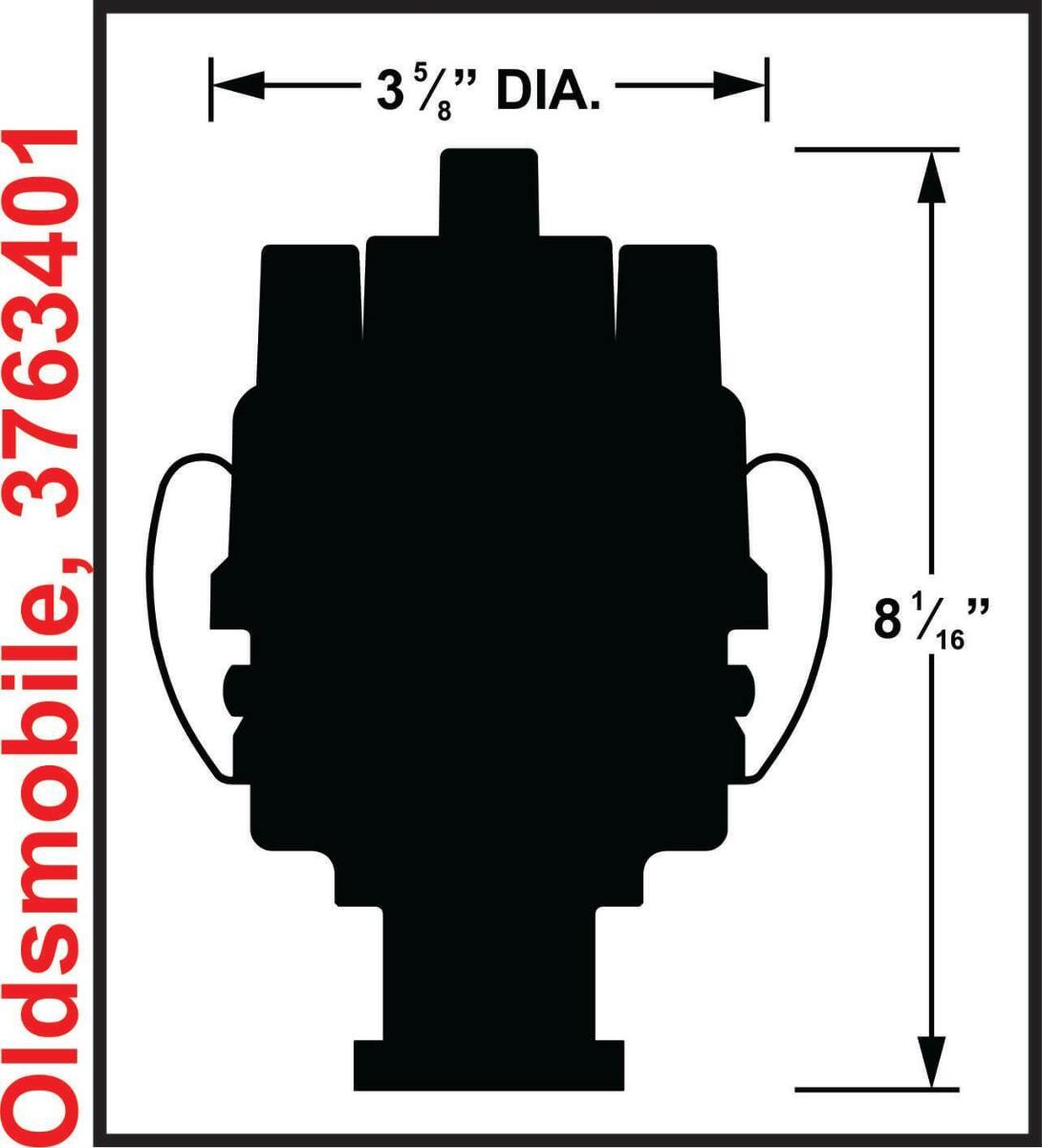 Mallory Unilite Distributor - Oldsmobile 330-455 - 3763401