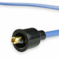 Spark Plug Wire Set - Super Stock Copper Core 8mm - 90 Deg. Boots - Blue - 4039B