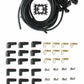 Spark Plug Wire Set- 8mm - Black Wire with Black 90 Deg Boots - 4041K