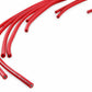 Spark Plug Wire-8mm-Super Stock Graphite Core-RedWire w/ Red 90DegBoots-4041R