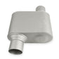 Flowmonster 1-Chamber Muffler 42513-FM 2.50 Offset Inlet / 2.50 Offset Outlet