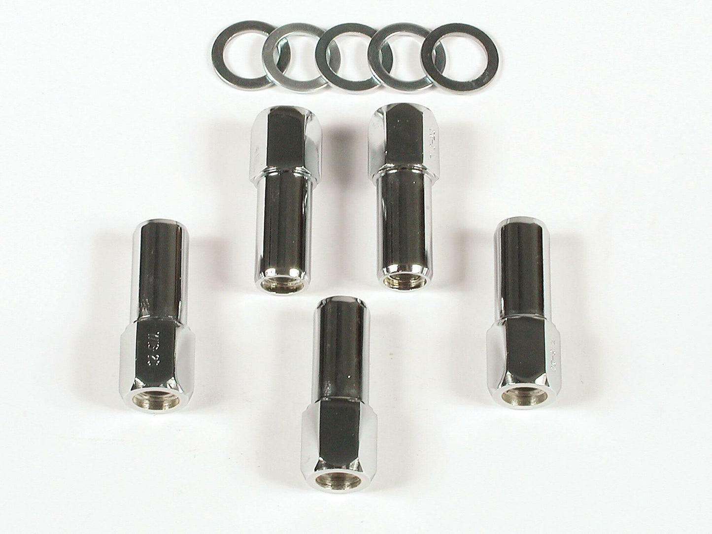 Mr. Gasket Competition Open End Style Lug Nuts - Set Of 5 - 4303G