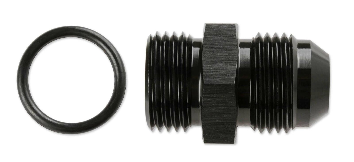 Mr. Gasket -6 AN To 9/16-18 (AN6) O-Ring Black - 480006-BL