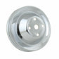 Mr. Gasket Water Pump Pulley - Chrome - Double Groove - 4975