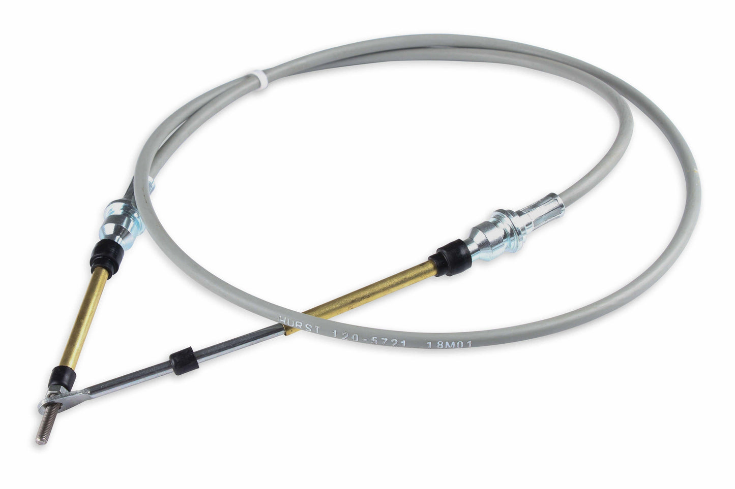 Hurst Shifter Cable - 5-Foot Length - Grey - 5000025
