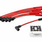 Spark Plug Wire Set - Super Stock Spiral Core 8mm - Jeep L6 - Red - 5129R