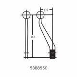 Hurst Competition/Plus Shifter Stick - 5388550