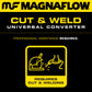 Universal Catalytic Converter 3.0 C/C 2.0 in/out Spun 53954 Magnaflow