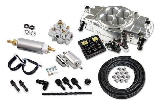 Holley 550-870K Sniper Stealth 4150 Self-Tuning Fuel Injection System Master Kit