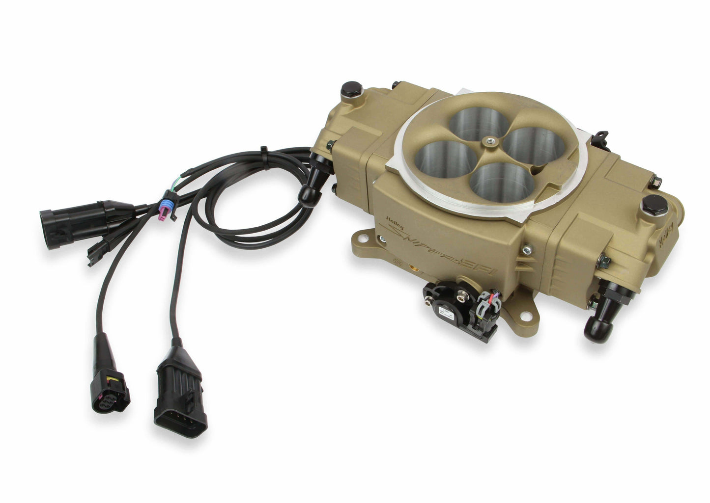 Holley 550-872 Sniper Stealth 4150 Self-Tuning Fuel Injection System 4150 Flange