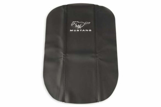 Console Pad Cover w/Logo Blck fits Ford Mustang 2005-2009 Drake -5M3Z-6306024-MV