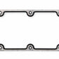 Mr. Gasket Valley Cover Gasket - Molded Rubber with Aluminum Carrier - 61020G