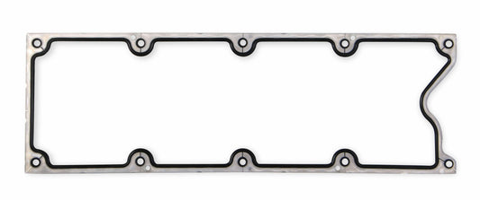 Mr. Gasket Valley Cover Gasket - Molded Rubber with Aluminum Carrier - 61020G