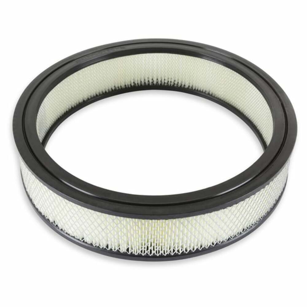 Mr. Gasket Air Filter - 14 Inch x 3 Inch - Replacement - White - 6403