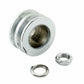 Mr. Gasket Alternator Pulley - Chrome - Double Groove - 6809