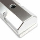 Mr. Gasket Fabricated Aluminum Valve Covers - Silver Finish - 6817G