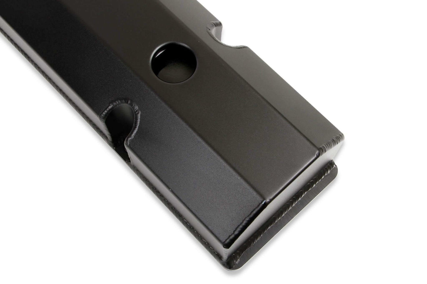 Mr. Gasket Fabricated Aluminum Valve Covers - Black Finish - 6818BG