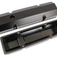 Mr. Gasket Fabricated Aluminum Valve Covers - Black Finish - 6818BG