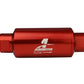 Aeromotive 12335 40 Micron, ORB-10 Red Fuel Filter