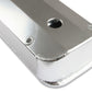Mr. Gasket Fabricated Aluminum Valve Covers - Silver Finish - 6874G
