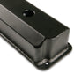 Mr. Gasket Fabricated Aluminum Valve Covers - Black Finish - 6876BG