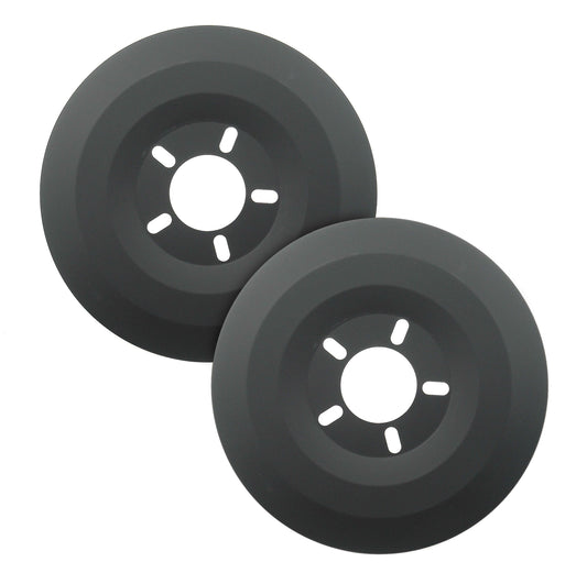 Mr. Gasket Wheel Dust Shields - Fits Most 15 Inch Wheels - 6905