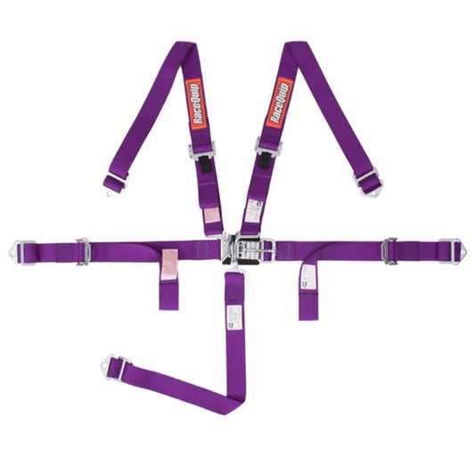 Jr L & L 5Pt Harness Purple - 709059RQP