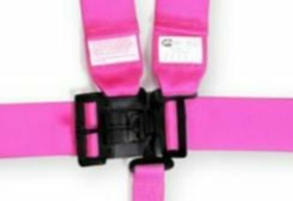 L & L 5Pt Seat Belt Pink - 711081RQP