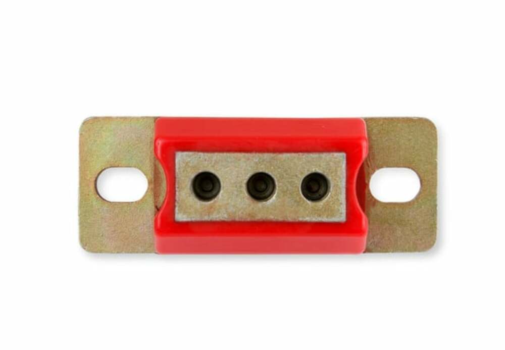 Fits Various Gm & Jeep Vehicles; Polyurethane Transmission Mount-Red 71223030HKR