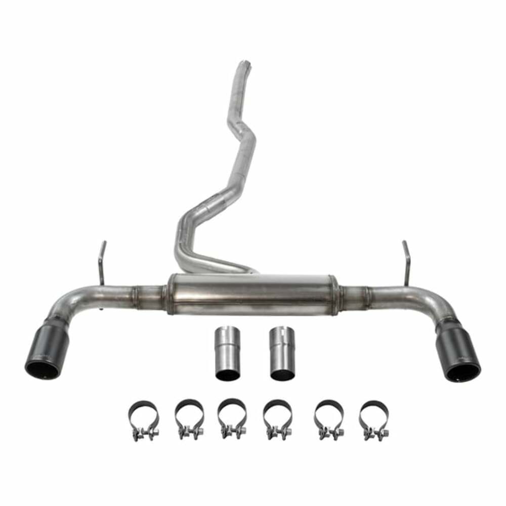 Fits 2014-2022 Jeep Cherokee 3.2L, 2.5 Exhaust System, 3.5 Tips, Dual-717810