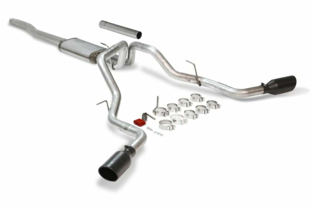 2004-2008 Ford F-150 Exhaust System Cat-Back Stainless Steel 717868