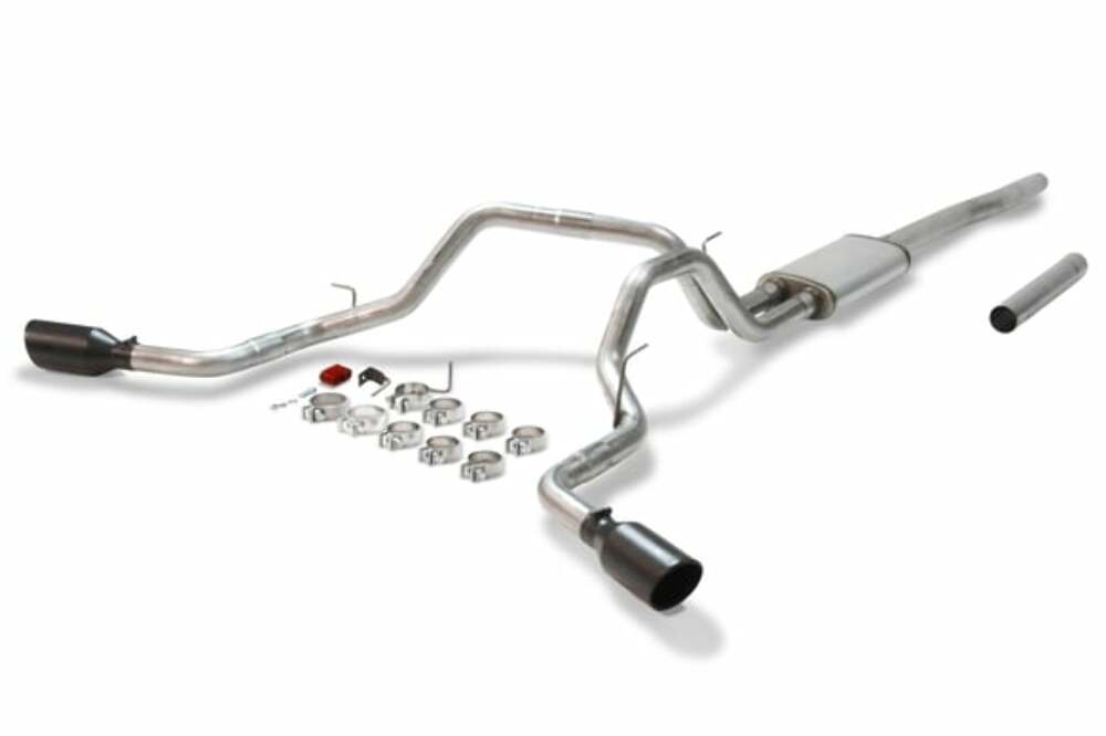 2004-2008 Ford F-150 Exhaust System Cat-Back Stainless Steel 717868