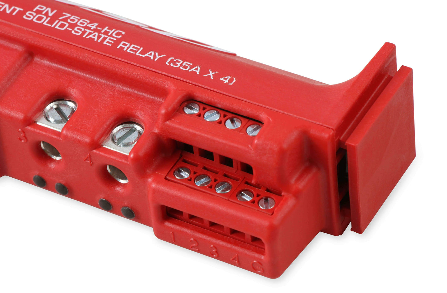 High-Current Solid-State Relay 35Ax4, Red - 7564-HC