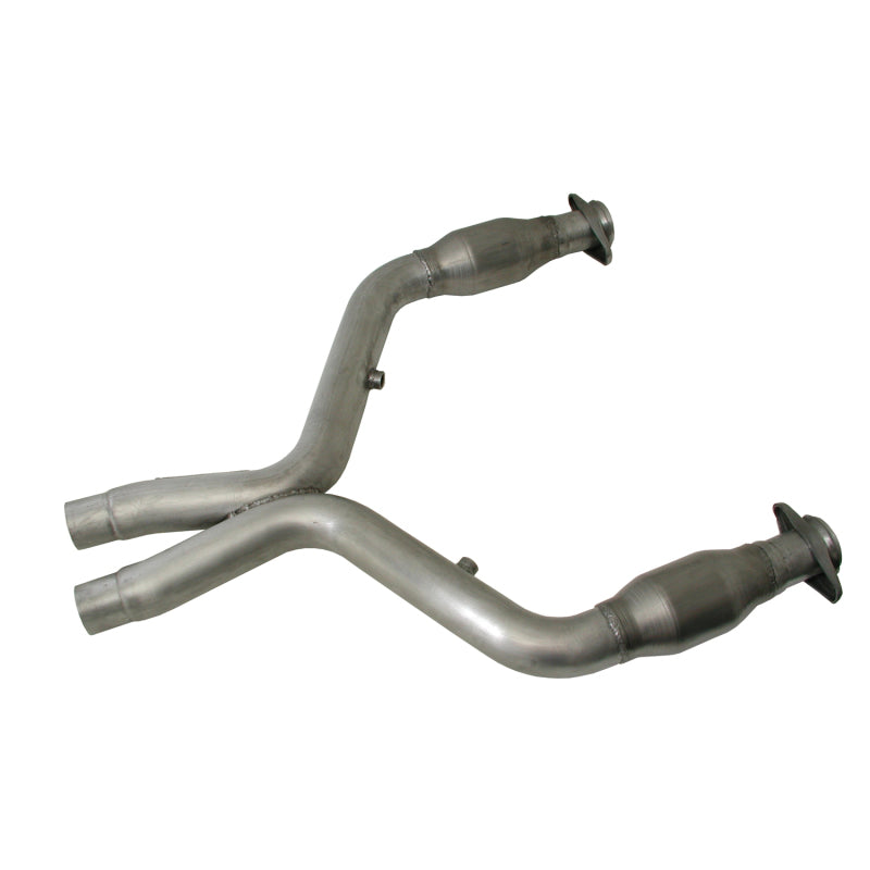 Fits 2011-2014 Mustang GT 3.0 Short Mid X Pipe W/ Catalytic Converters-1658