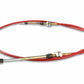 B&M Performance Shifter Cable - 6-Foot Length Double Threaded Ends - Red - 80506