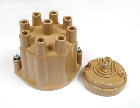 Distributor Cap & Rotor Kit - Female Socket Style - Tan - 8120ACC