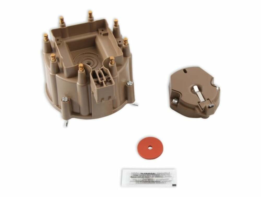 Distributor Cap and Rotor Kit - HEI Style - Tan - 8122