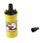 ACCEL 8140  Ignition Coil-Yellow-42000v 1.4 ohm primary-Points-good upto 6500 RPM