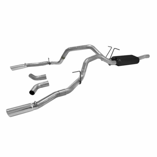 2008-2013 Ford F-250 Super Duty Cat-back Exhaust System Flowmaster Force II 8175