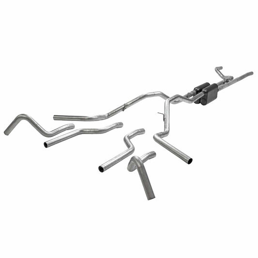 Fits Ford F100 1967-1972 Crossmember-Back Exhaust System Dual Exit 2.5 817934